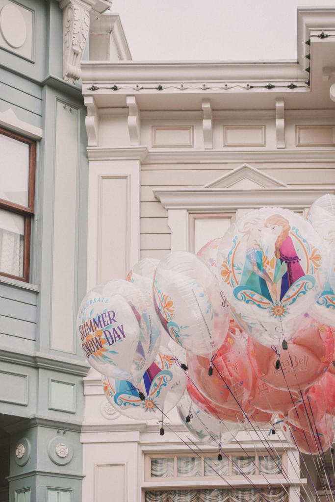 A bouquet of balloons