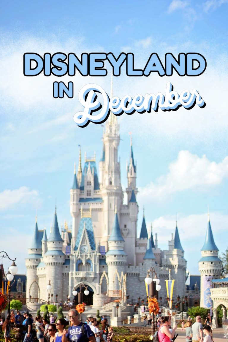 Disneyland in December: Crowds, Weather, Events